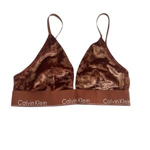 Calvin Klein Women's Bronze Bralette